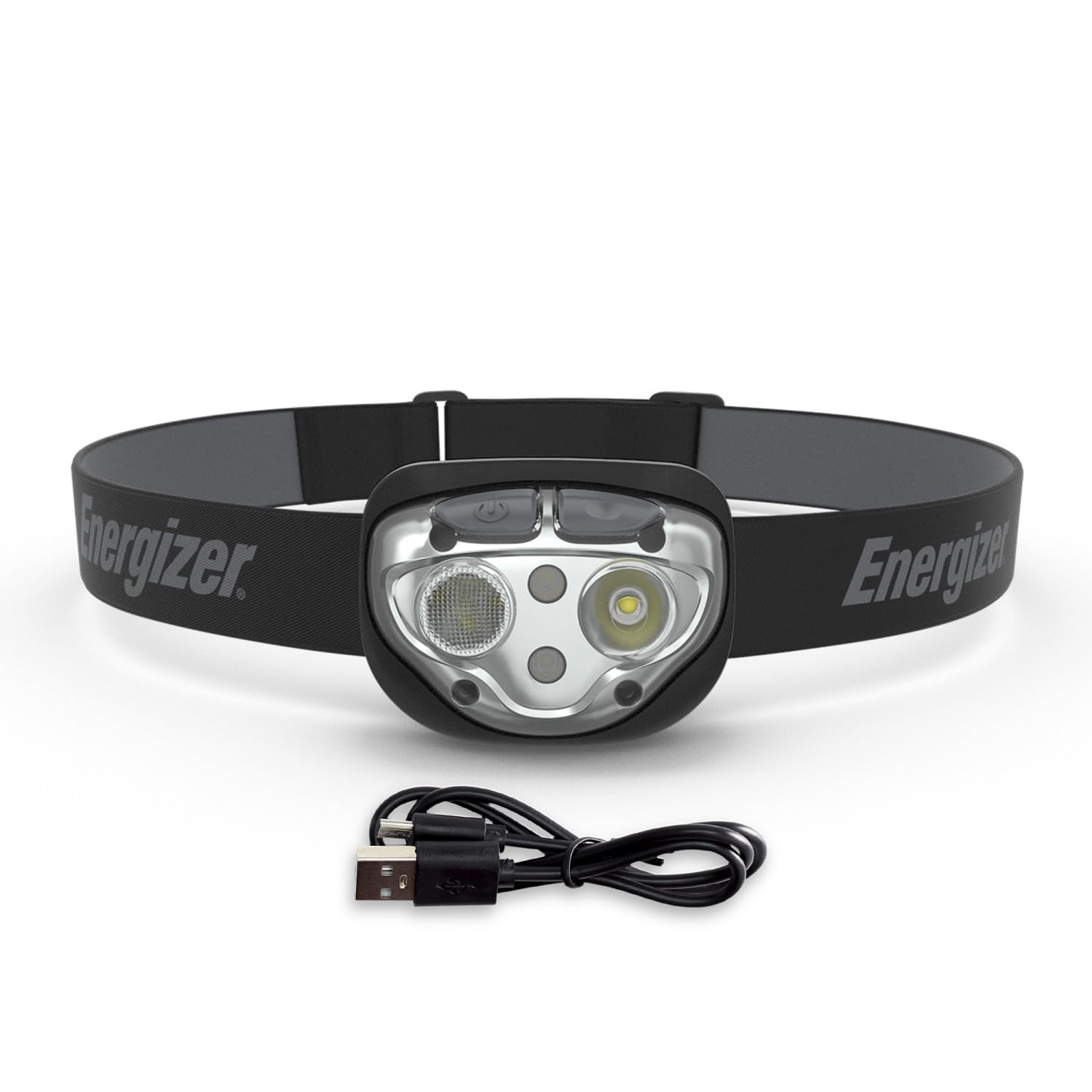 Buy now Energizer PRO-400 Headlamp Rechargeable, IPX4 Water Resistant Rechargeable Headlamp, Ultra Bright Multiple Light Modes Head Lamp, Camping, Running, Outdoors, Emergency Light, USB Included at indiglob india
