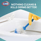 Clorox Toilet Bowl Cleaner, Clinging Bleach Gel, Cool Wave Scent, 24 Ounces