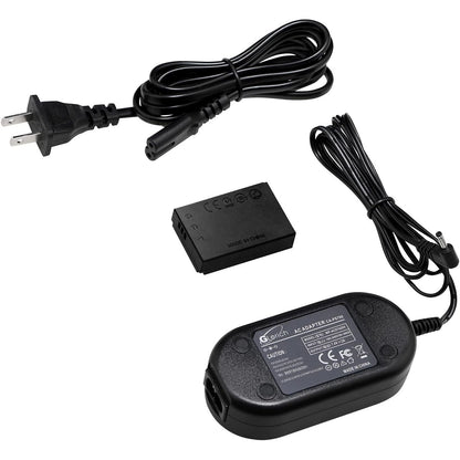 Glorich ACK-E12 AC Power Adapter DR-E12 DC Coupler LP-E12 LPE12 Dummy Battery Kit for Canon EOS M200, M100, M50 Mark II, M50, M10, M2, M, Kiss M, Kiss M2 Mirrorless Digital Cameras.