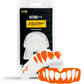 2 Pack Nxtrnd Rush Mouth Guard for Boxing and Other Sports (Black & White Fangs)