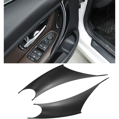 Jaronx 2PCS Door Handle Covers Compatible with BMW 3 Series 4 Series Driver Side &Passenger Side Door Pull Handle Covers (Compatible with BMW 320i,328i,330i,335i F30/F31 and 428i, 435i F32/F36)(Black)