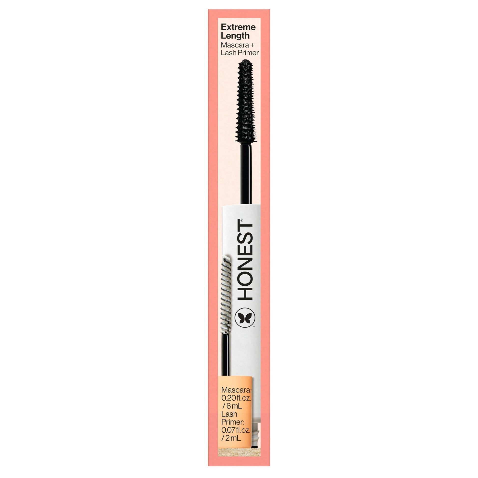 Buy now Honest Beauty 2-in-1 Extreme Length Clean Mascara, Lash Primer, Lengthening, Volumizing, Cruelty-Free, Safe for Sensitive Eyes, Black, .27 fl oz at indiglob india