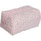 Makeup Bag Large Cosmetic Bag Quilted Pouch Coquette Floral Toiletry Travel
