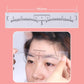 100 Pack Eyebrow Ruler, KINGMAS Disposable Brow Ruler Microblading Adhesive Eyebrow Sticker Stencil Guide Measuring Tool - My Store