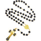 KOMI Catholic Rosary Beads for Men Holy Prayer Beads Rosary Necklace with Crucifix Cross Rosary Catholic Gifts