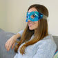 Gel Eye Mask Cold Pads&Cool Compress for Puffy Eyes and Dry Eye,Cooling Eye Ice Masks Gel Blue*1