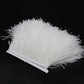 YEQIN 2 Yards Natural & Soft Ostrich Feathers Fringe Trims Ribbon - Used for Dress, Sewing Decoration, Craft Clothing, Boots, Wedding Decoration, DIY, Etc (mistyrose)