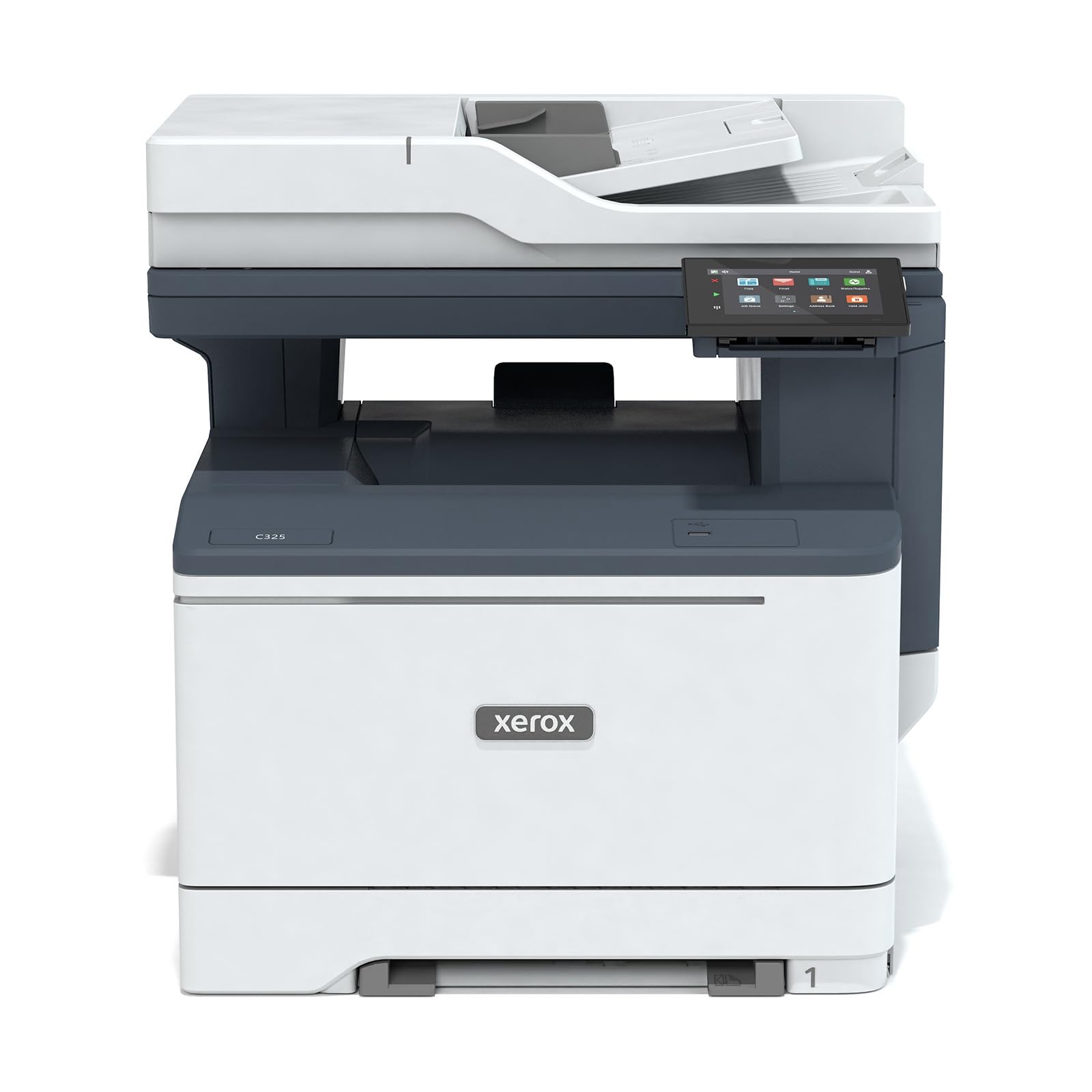 Buy now Xerox C325dni Wireless Printer - 35ppm Color Laser All in One Multifunction Printer with Automatic 2-Sided Printing, Home, Office or Small Business Use - Copy/Print/Scan/Fax - Color Touchscreen at indiglob india