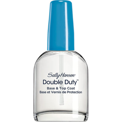 Sally Hansen Double Duty™, Base and Top Coat, Quick Dry, Long Lasting, Streak-Free Shine, Clear Nail Polish