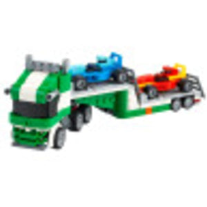 LEGO Creator 3in1 Race Car Transporter 31113 Building Kit; Makes a Great Gift for Kids Who Love Fun Toys and Creative Building, New 2021 (328 Pieces)