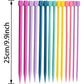 Buy now ITROLLE Knitting Needle 14PCS 4mm 5mm 6mm 7mm 8mm 9mm 10mm Colourful Single Pointed Knitting Straight Pins at indiglob india
