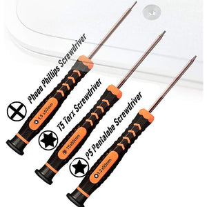 Repair Tool Kit for MacBook, TECKMAN Macbook Screwdriver Set with P5 Pentalobe Screwdriver,T5 Torx and Ph000 Phillips Screwdrivers for MacBook Air & Pro with Retina