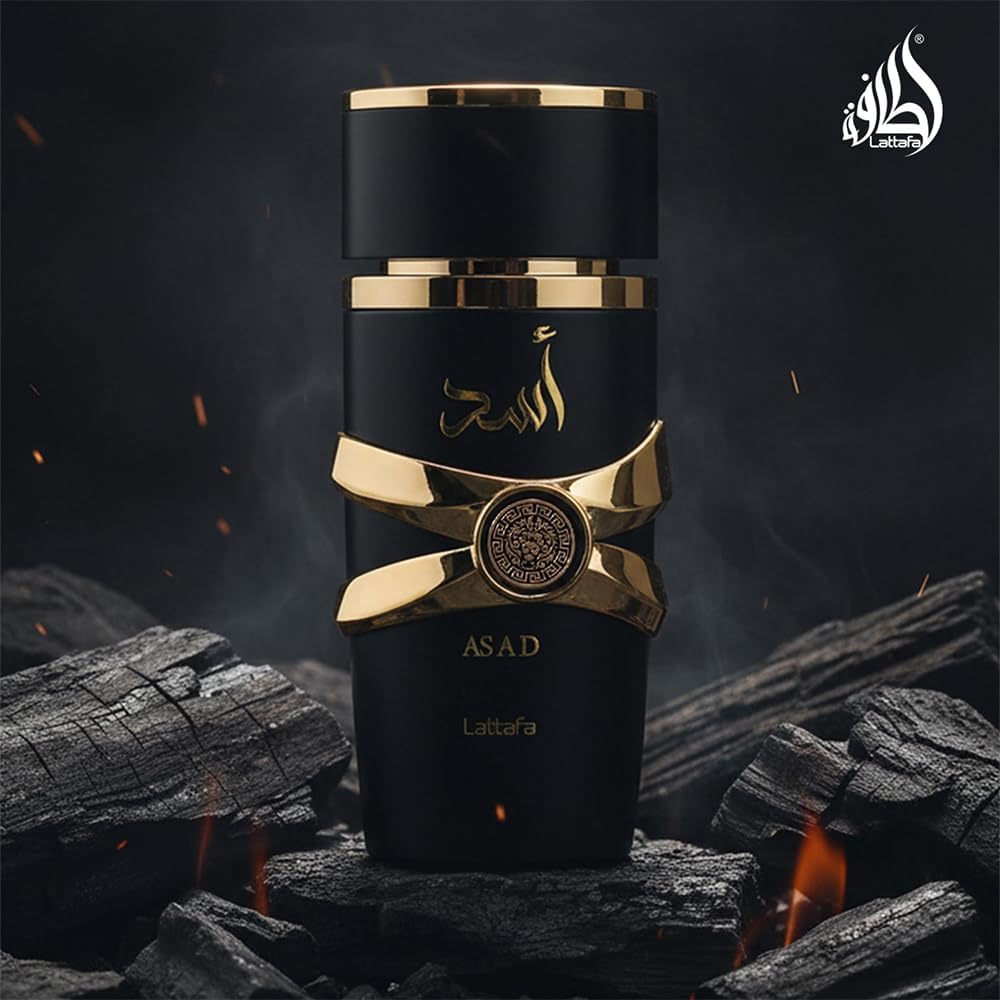 Buy now Lattafa Perfumes Asad for Unisex Eau de Parfum Spray, 3.4 Ounce at indiglob india