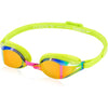 Speedo Speed Socket 2.0 Swim Goggle - Lime Green/Smoke/Ablaze Mirrored
