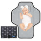 Buy now Baby Portable Changing Pad Travel - Waterproof Compact Diaper Changing Mat with Built-in Pillow - Lightweight & Foldable Changing Station, Newborn Shower Gifts at indiglob india