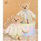 Buy now Simplicity 8155 Make Your Own Teddy Bear with Accessories and Clothes Sewing Pattern, 6 Pieces at indiglob india