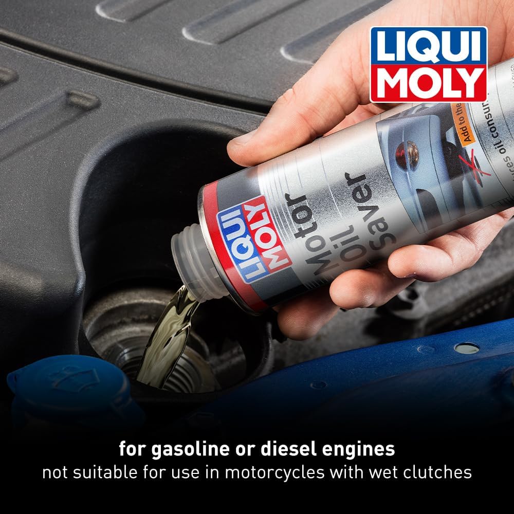 Buy now LIQUI MOLY Motor Oil Saver | 300 ml | Oil additive | SKU: 2020 at indiglob india
