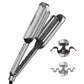 Buy now Curling Iron Hair Crimper Waver - TYMO ROVY Beach Waves Curling Wand, Ionic Deep Waver Hair Curler Tool with Ceramic 3 Barrel for Women, Dual Voltage, Anti-Scald, Easy to Use, Pink, 1.25 Inch 1.25 Inch Grey at indiglob india