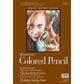 Strathmore Colored Pencil Spiral Paper Pad 11"X14"-30 Sheets -62477110, White