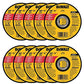 Buy now DeWalt DW8062 4-1/2"x.045"x7/8" Metal Angle Grinder Thin Cutoff Wheel, 10 Pack at indiglob india