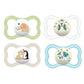 MAM Air Baby Pacifier, for Sensitive Skin, Sterilizer Case, 2 Pack, 16+ Months, Boy
