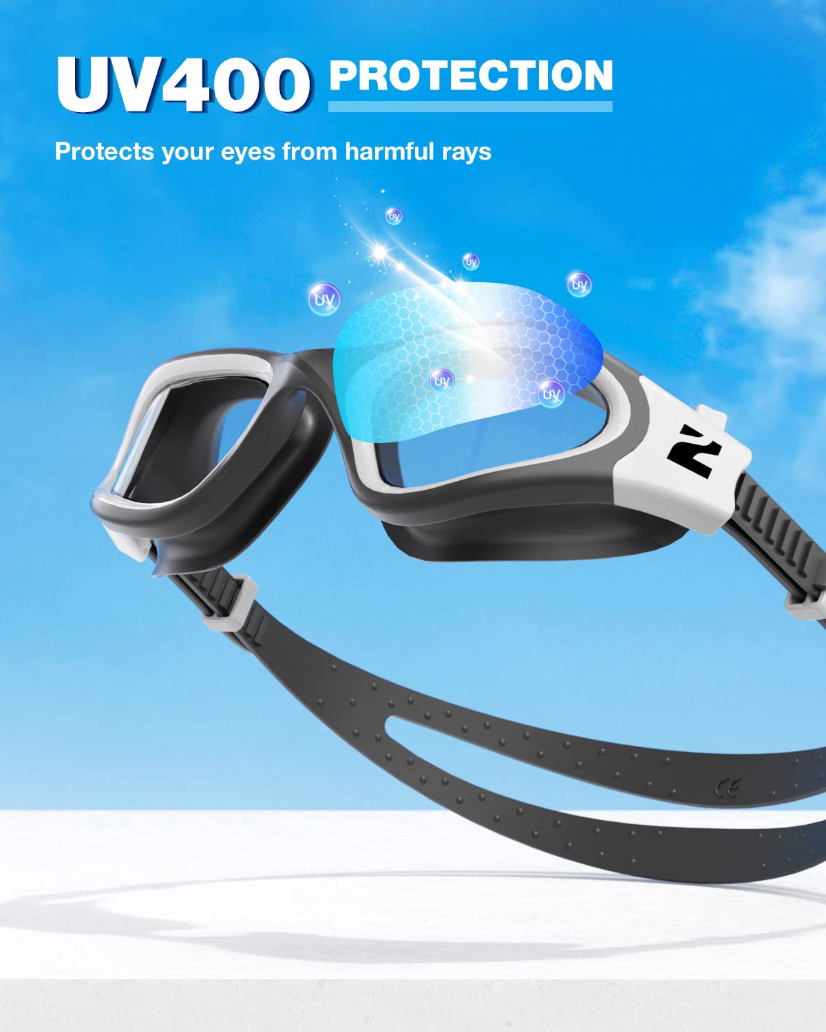 Buy now ZIONOR Swim Goggles, G1 SE Swimming Goggles Anti-Fog for Adult Men Women at indiglob india