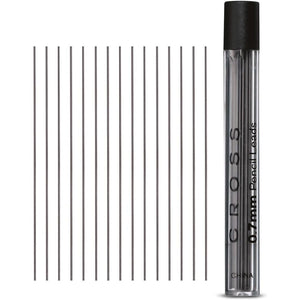 Cross Mechanical Pencil Lead Refills, 0.7mm point, Grey, 15-Count, 1-Pack (8742)