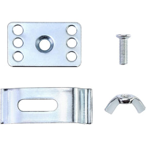 QWORK Sink Bracket, 2 Undermount Sink Clips, Kitchen & Bathroom Sink Supports, 10 PACK