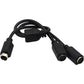 zdyCGTime S-Video Y Splitter Cable for Electronic Adapter, 11Inch, Black