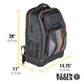 Buy now Klein Tools 62805BPTECH 28-Pocket Laptop Backpack Tool Bag, Tradesman Pro Extra-Large Tech Tool Backpack with Molded Bottom, Charging Port at indiglob india