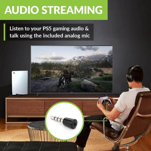 Avantree C81 USB-C Bluetooth Adapter for PS5 - Connect Headphones Wirelessly with aptX Low Latency Support and Included Mini Mic - My Store