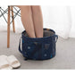 14L Collapsible Foot Soaking Bath Basin Bag with Handles for Kids, Portable Pedicure Feet Spa Bucket Tub for Travel Camping