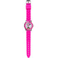 Minnie Mouse Time Teacher Watch for Girls - Analog Time Learning with Easy-to-Read Numbers and Comfortable Silicone Band
