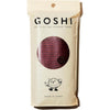 GOSHI Exfoliating Shower Towel - Rip-Resistant Exfoliating Washcloth for All Skin Types - Made in Japan - Red