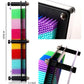 3D Pin Art Sensory Toy Rainbow Needles Fidget Palm Board Extra Large(6 x 8 Inches) Arouse Sense of Imagination Innovative Boundless Creativity