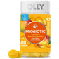 OLLY Probiotic Gummy, Immune and Digestive Support, 1 Billion CFUs, Chewable Probiotic Supplement, Mango, 25 Day Supply - 50 Count