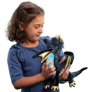 Douglas Aragon Navy Dragon Plush Stuffed Animal