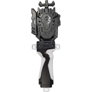 Bey Gyro Blades Launcher and Grip, Light Sparking Battling Burst String Launcher Gyro Left&Right LR Spin Top Compatible with All Bey Burst Series Bey Battling Bey(Black)
