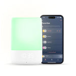 Buy now Nanit Sound and Light Smart Baby Night Light and Sound Machine | Audio Monitor | Cry Detection Alert Feature | OK to Wake Alarm Clock for Kids | Temp & Humidity Tracking | Rechargeable Battery | WiFi at indiglob india
