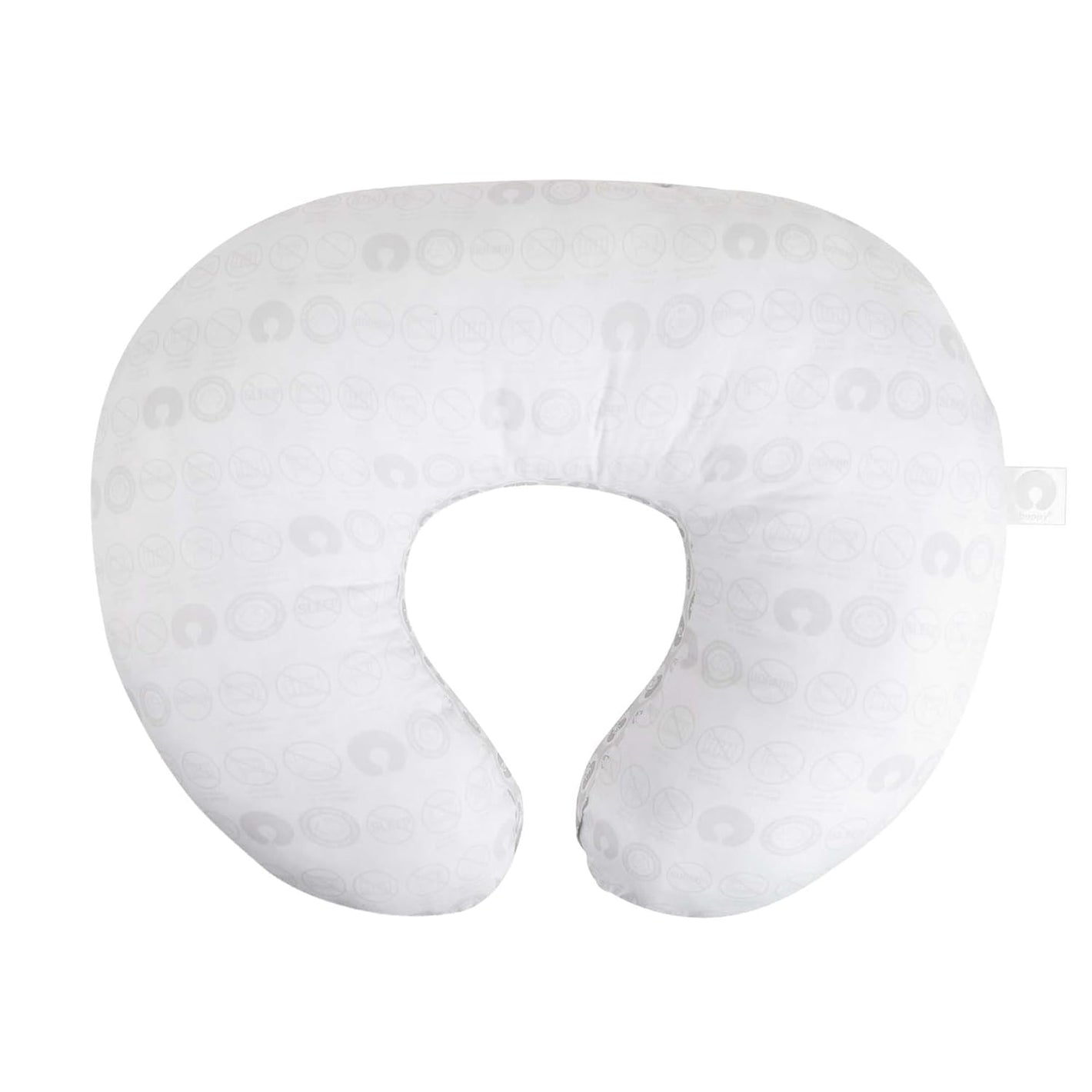 Boppy Bare Naked Original Nursing Pillow, Pillow Only, Cover Sold Separately, Ergonomic Nursing Essentials for Breastfeeding and Bottle Feeding, with Firm Fiber Fill