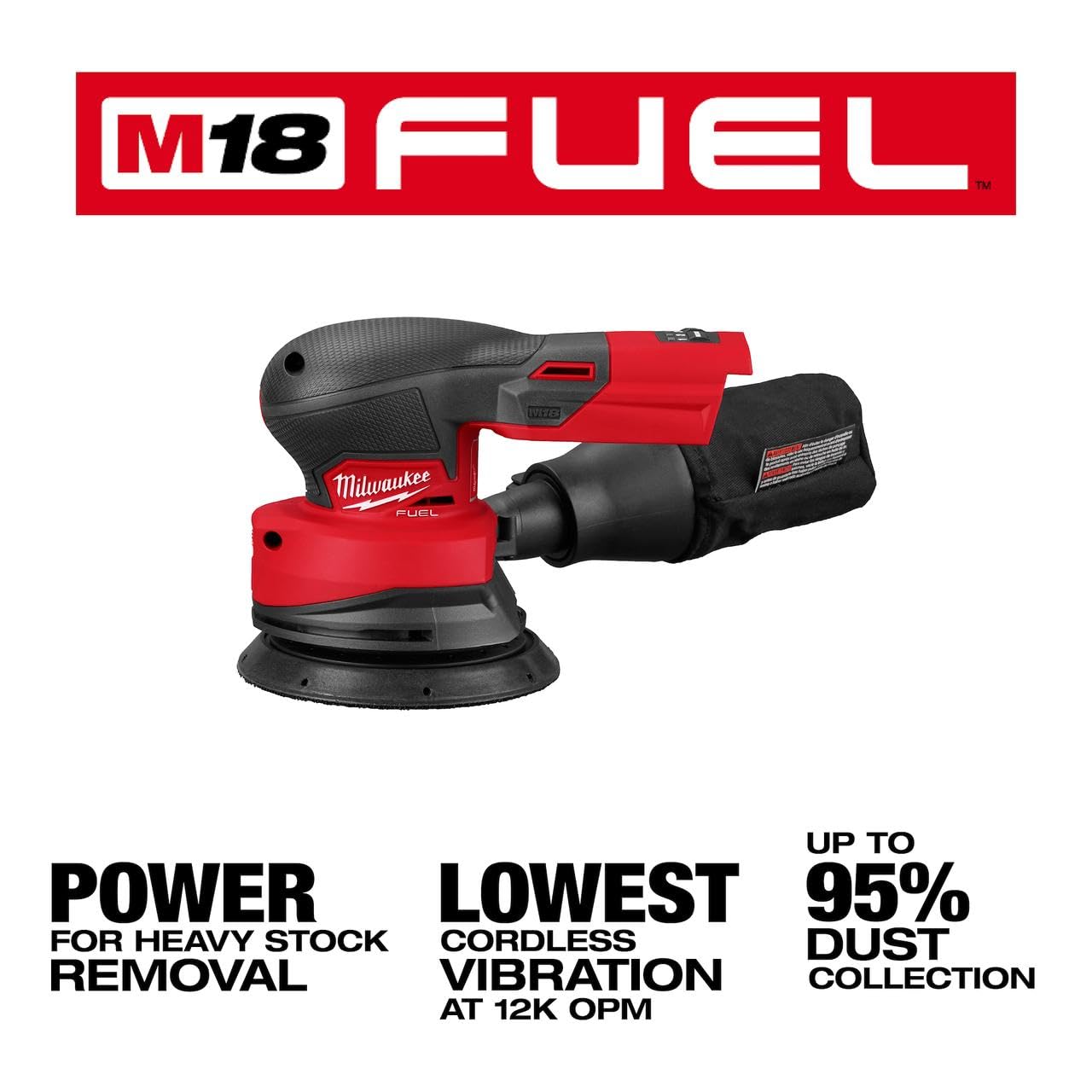 Buy now Milwaukee Electric - M18 Fuel 5 INCH Random Orbital Sander at indiglob india