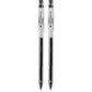 Pilot G-Tec-C Gel Ink Rolling Ball Pens, Ultra Fine Point (0.4mm), Black Ink, 2-Pack (35481)