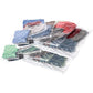 Samsonite Compression Packing Bags, Clear, 12-Piece Kit (2-Pouch/4-Carry-On/4-Large/2-X-Large