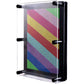 3D Pin Art Sensory Toy Rainbow Needles Fidget Palm Board Extra Large(6 x 8 Inches) Arouse Sense of Imagination Innovative Boundless Creativity