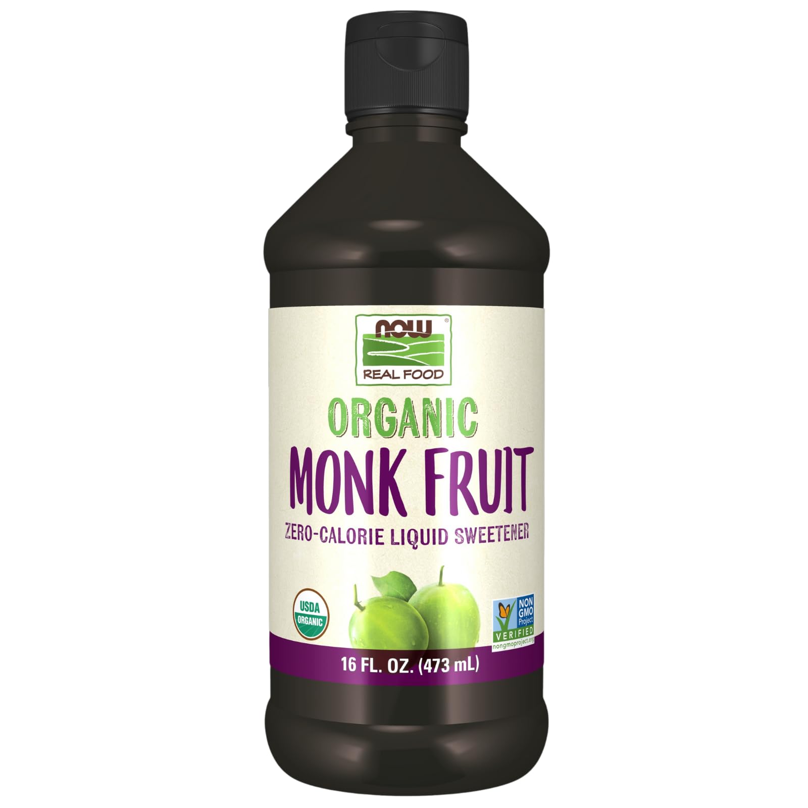 Buy now NOW Foods, Certified Organic Monk Fruit Liquid, Zero-Calorie Liquid Sweetener, Non-GMO, Low Glycemic Impact, 2-Ounce at indiglob india