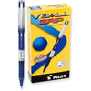 Pilot VBall Grip Liquid Ink Rolling Ball Stick Pens, Extra Fine Point, Blue Ink, 12-Pack (35471) - Blue