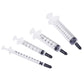 Gejoy 250 Pack Syringe Tip Caps Dispensing Needle Tip Cap (Black)