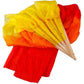 Fashion Colorful 1.5M Hand Made Belly Dance Dancing Silk Bamboo Long Fans Veils