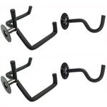Buy now Guitar Wall Mount Acoustic Electric Classical Guitar, Ukulele, Banjo and Mandolin Wall Hanger Slat Wall Horizontal Guitar Holder Bass Stand Rack Hook (1 Pack) 2 packs at indiglob india