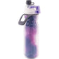 O2COOL ArcticSqueeze Insulated Mist 'N Sip Squeeze Bottle 20 oz., Blue/Blue Splash